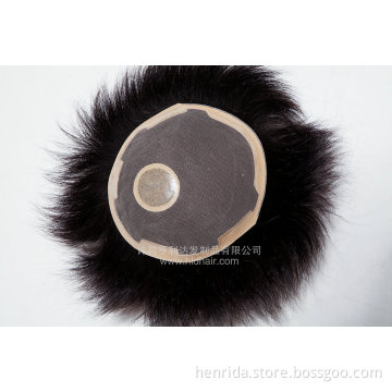 Swiss Lace Toupee, Very Natural and Comfortable, Easy to Care